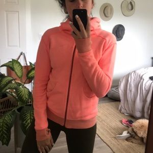 Lululemon bright sweat jacket!